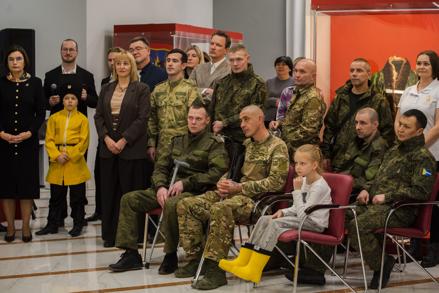 Открытие выставки «Опора и надёжа Государства российского» из фондов Ростовского областного музея краеведения в Южно-Сахалинске Открытие выставки «Опора и надёжа Государства российского» из фондов Ростовского областного музея краеведения в Южно-Сахалинске