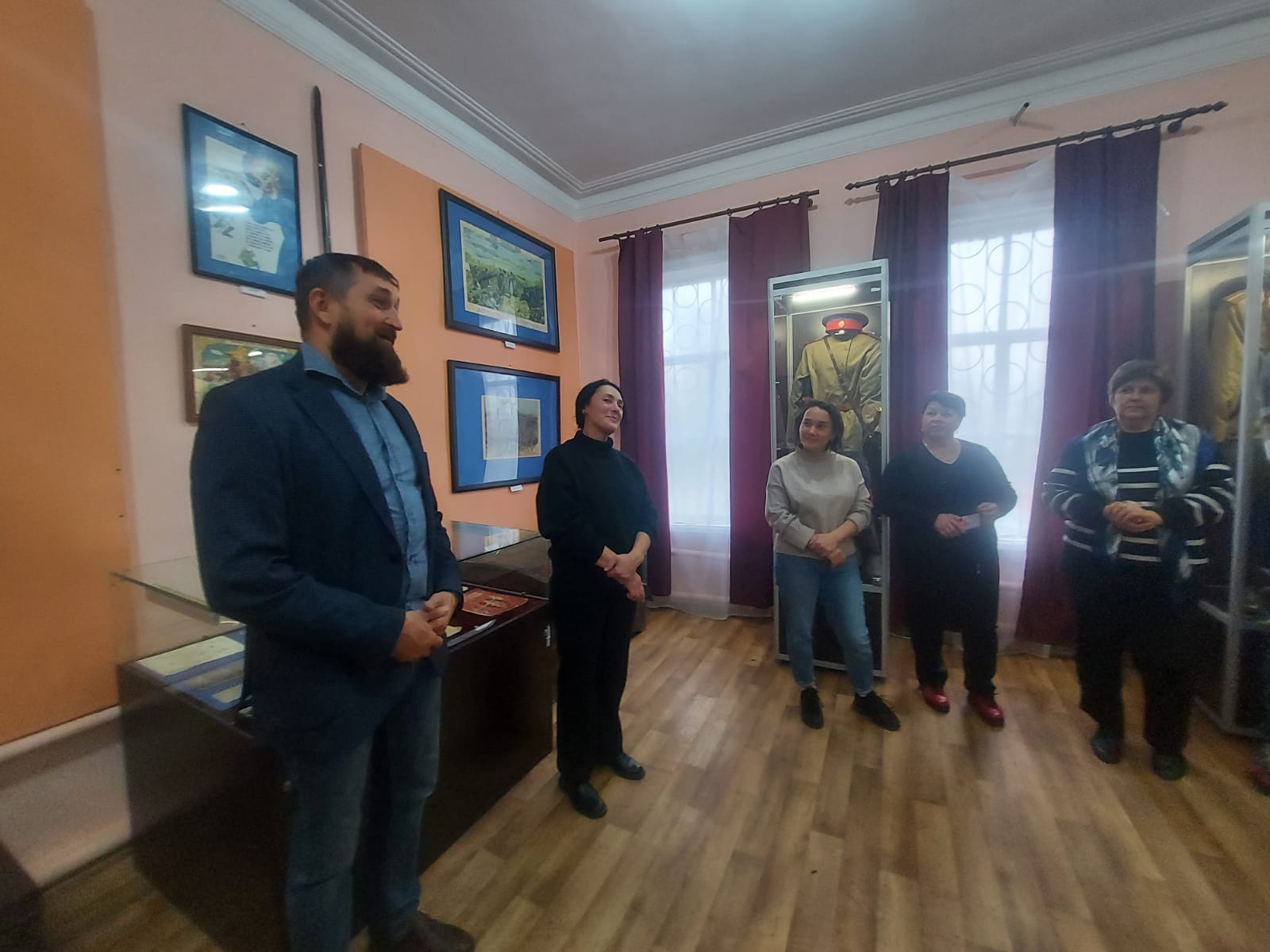 директор Раздорского музея-заповедника Михаил Петрович Мерзляков