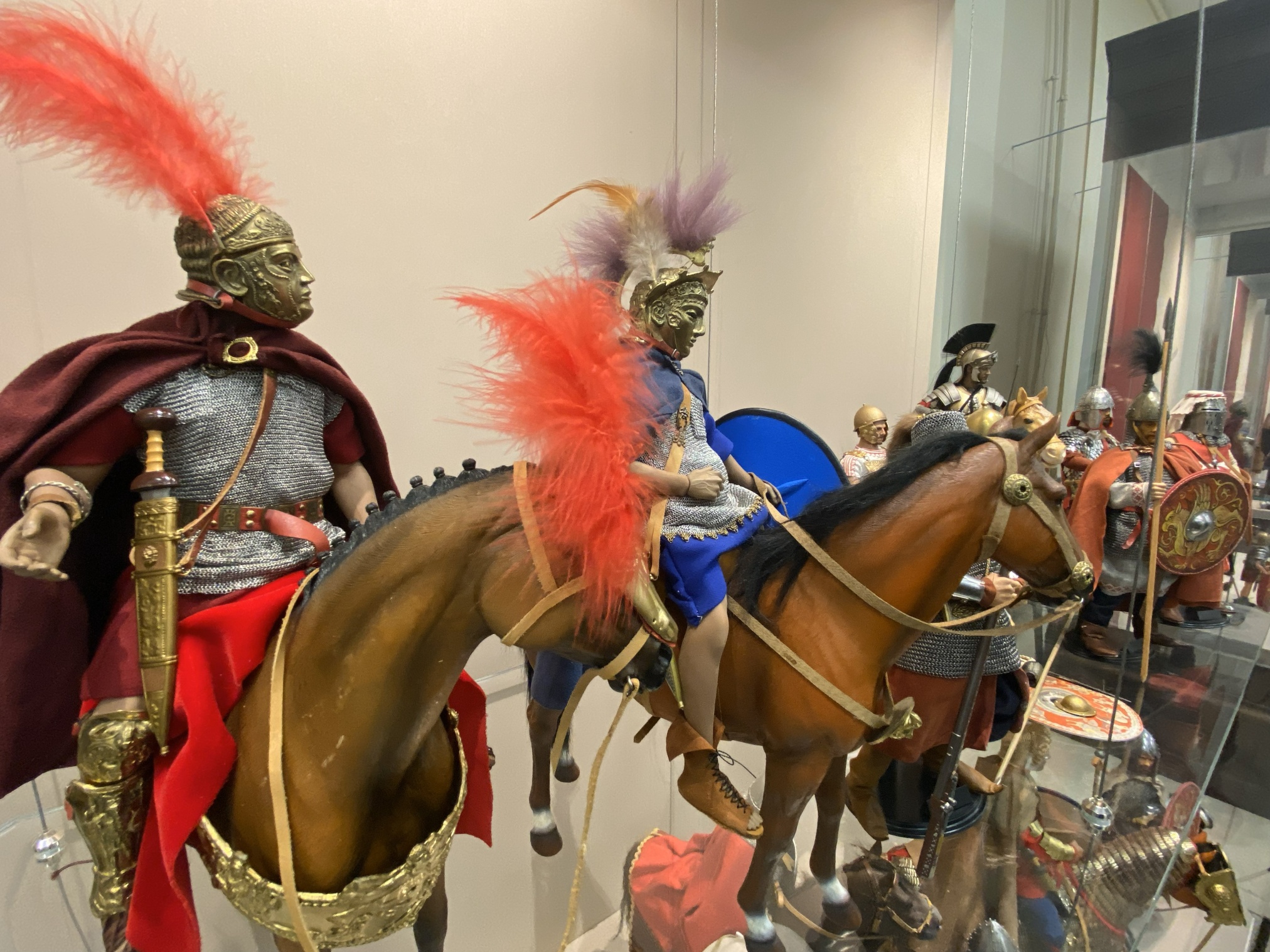 Фрагмент выставки «Военная история в шестом масштабе» Фрагмент выставки «Военная история в шестом масштабе»