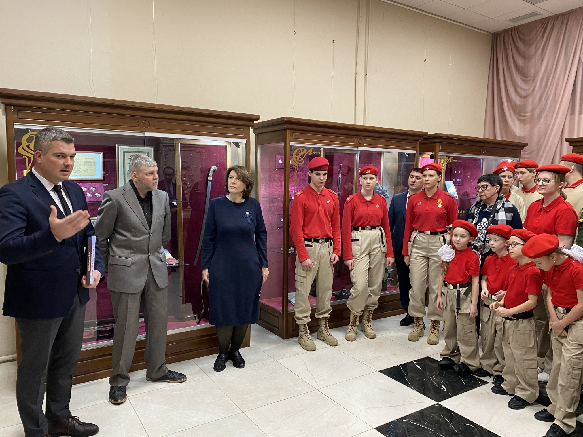 Открытие выставки «За мужество и личную отвагу…» Открытие выставки «За мужество и личную отвагу…»