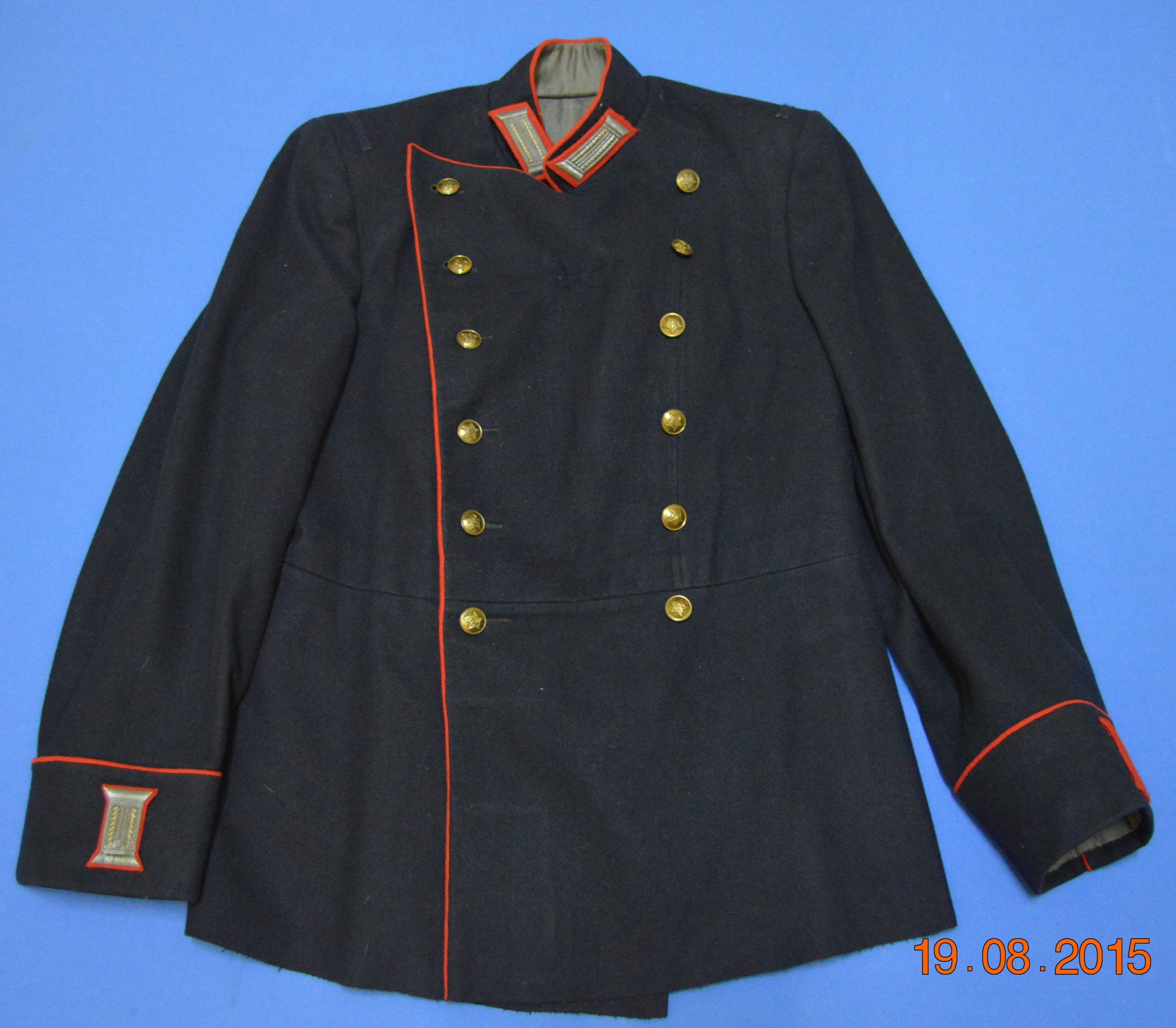 Мундир подполковника милиции Киселева Г.А. СССР. 1950-е годы.