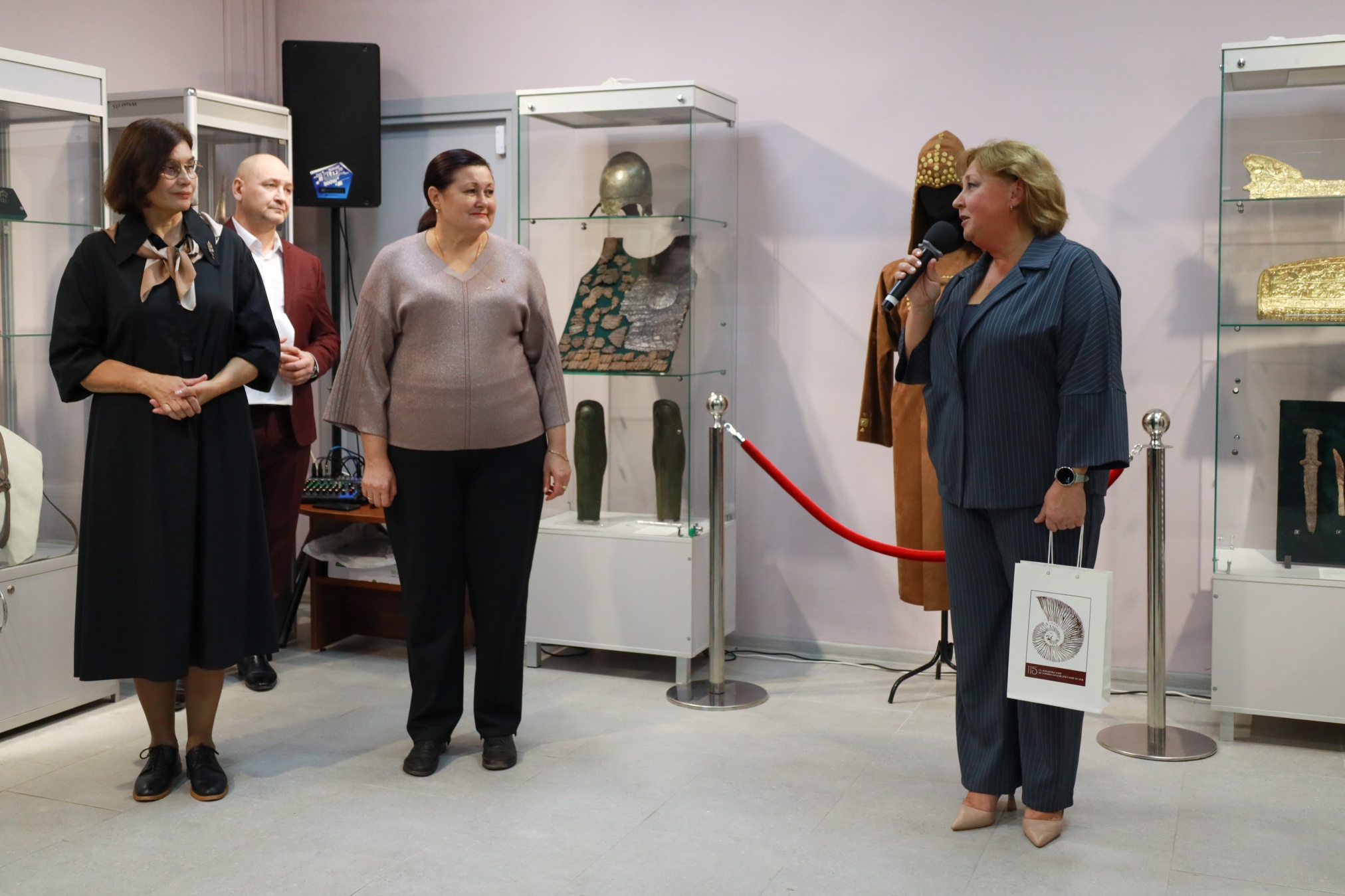 Открытие выставки «Сокровища древних курганов. Скифы и сарматы Донских степей»