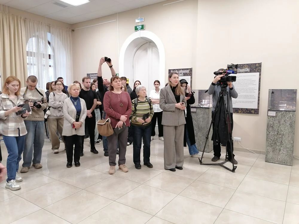 Открытие выставки «Блеск тёмных веков»