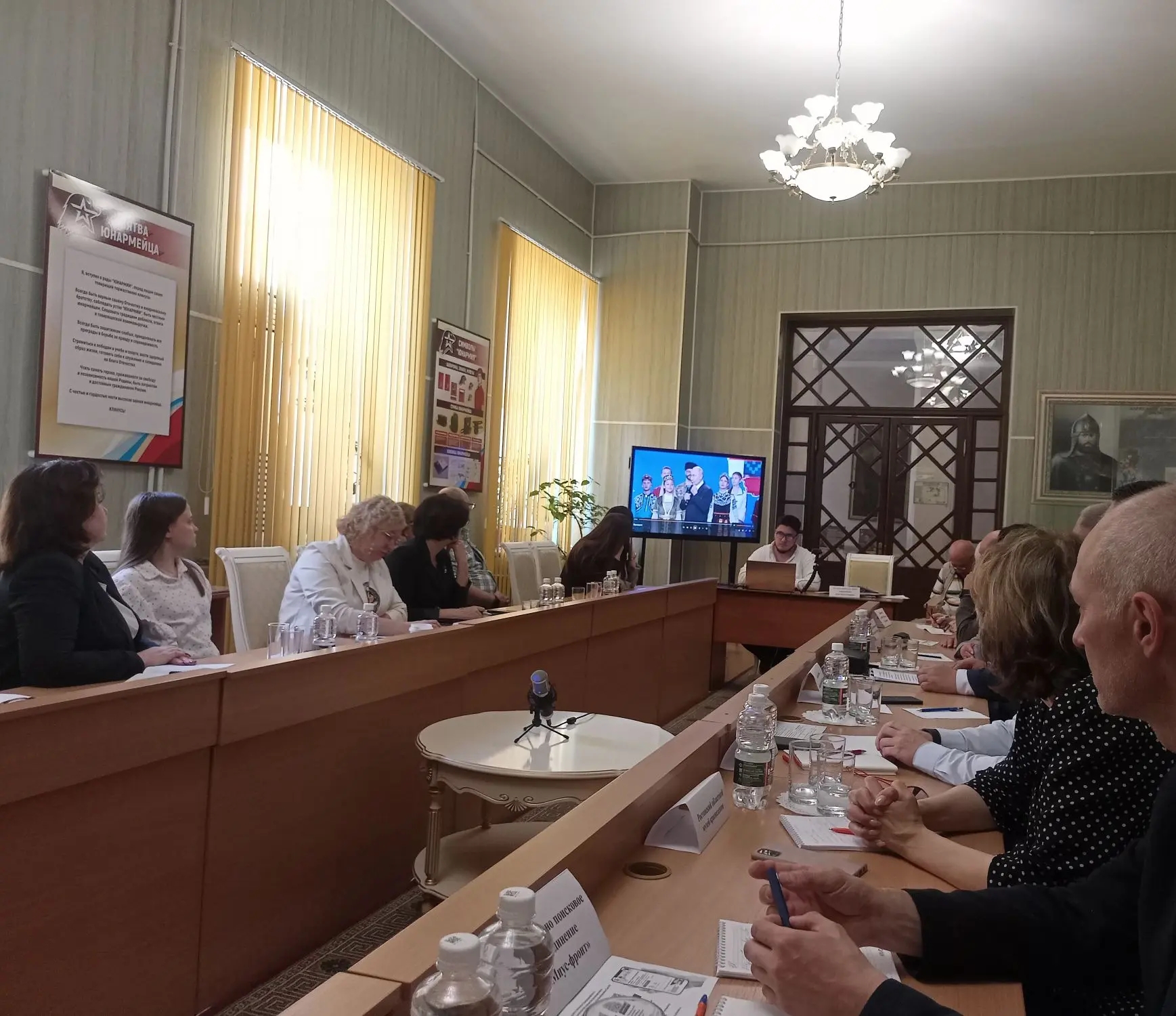 Круглый стол «Анализ работы учреждений культуры Южного военного округа: дань традициям и передовые методики» Круглый стол «Анализ работы учреждений культуры Южного военного округа: дань традициям и передовые методики»