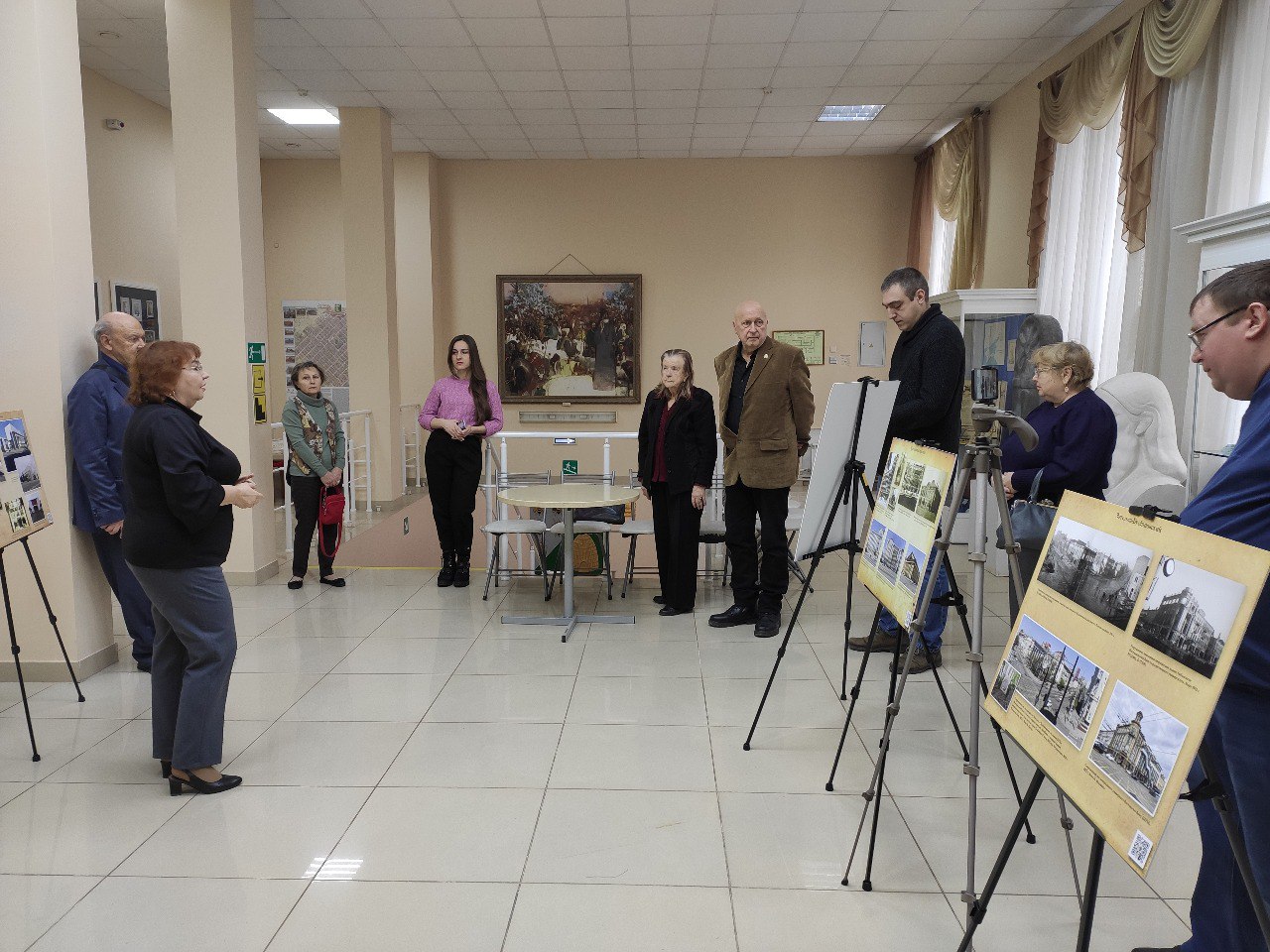 открытие выставки «Страницы истории. Ростов возрождённый»