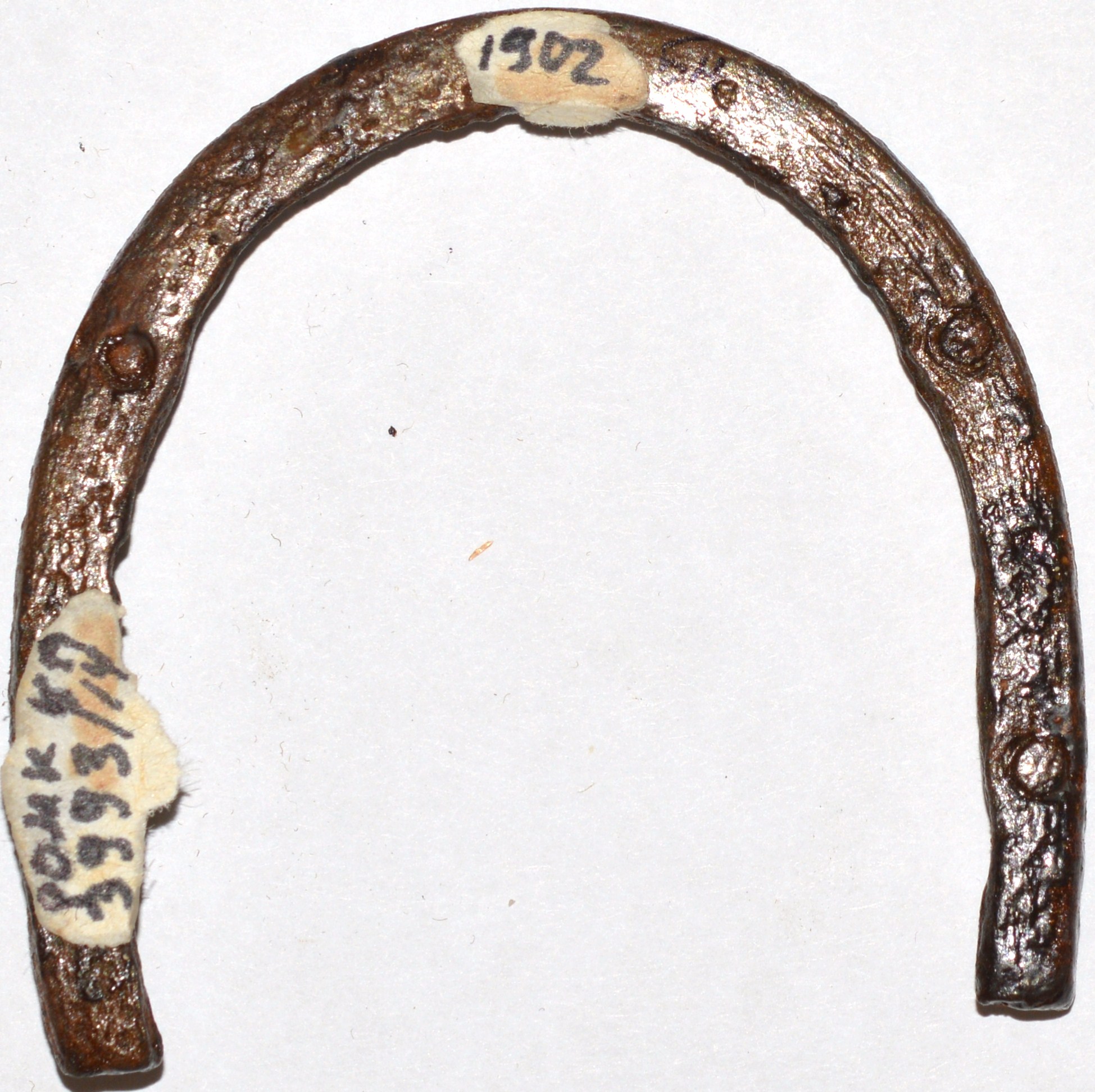 Подкова сапожная с каблука погибшего русского солдата. Болгария. 1877 год