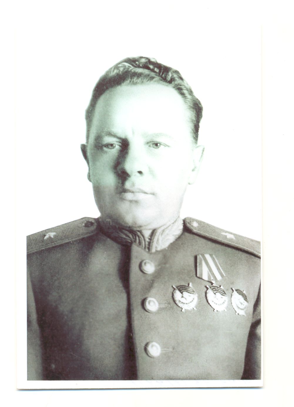 Фотография «Генерал-майор Рышков Ф.В». Воронежский фронт. 1943 год