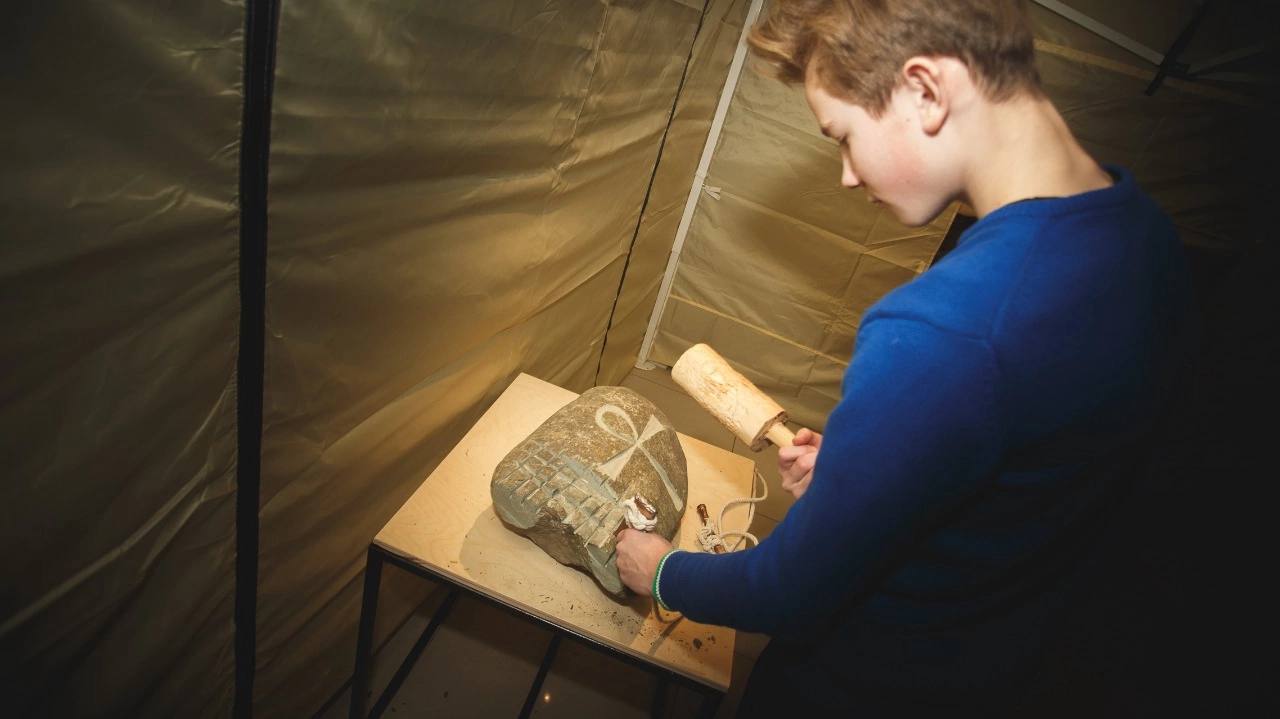 Фрагмент выставки «Тайны Древнего Египта» Фрагмент выставки «Тайны Древнего Египта»