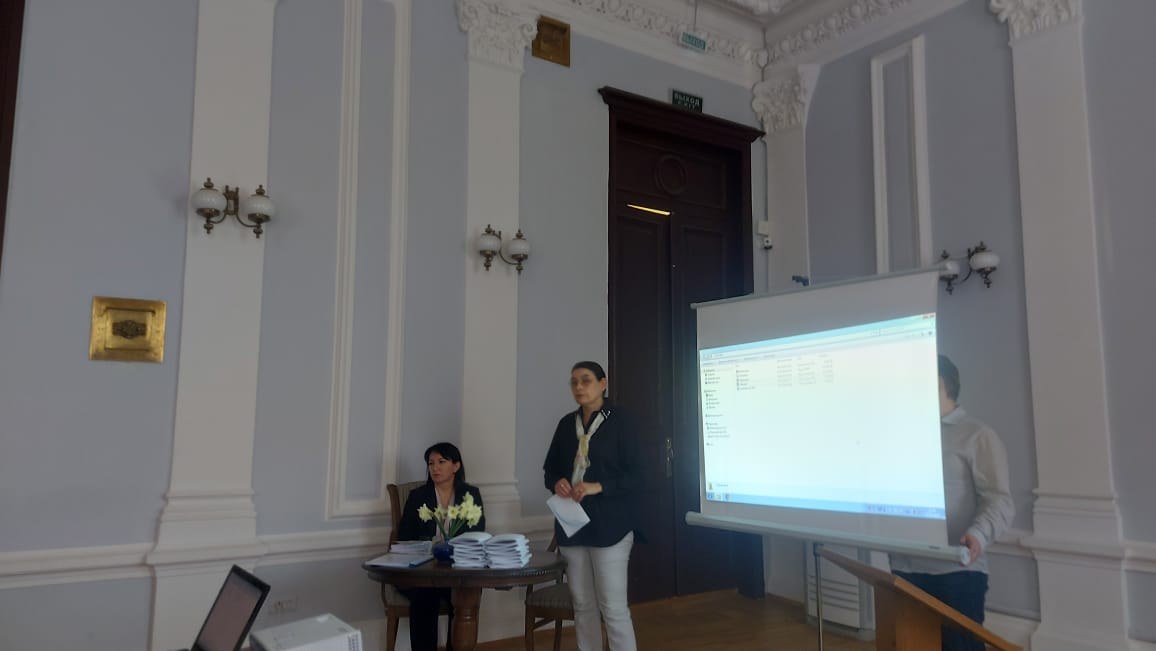 Приветствие участников семинара директором Ростовского областного музея краеведения Г.Н. Куликовой Приветствие участников семинара директором Ростовского областного музея краеведения Г.Н. Куликовой