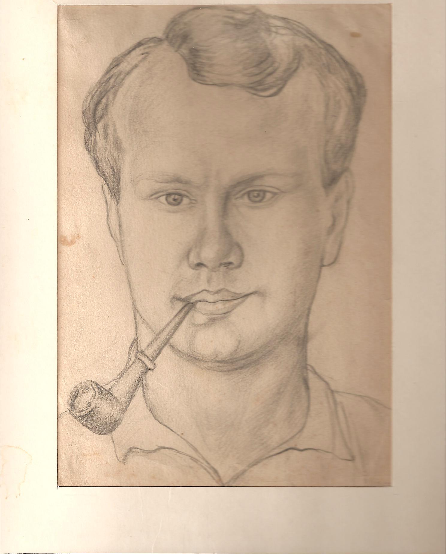 Барашьян О.М. (Р.Т.). Портрет Лотошникова. 1930.