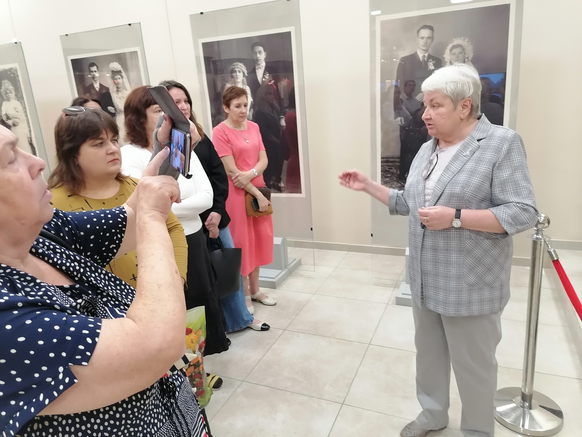 Абрамова Татьяна Никитична на экскурсии "Совет да любовь!" Абрамова Татьяна Никитична