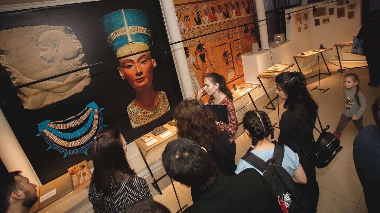 Фрагмент выставки «Тайны Древнего Египта» Фрагмент выставки «Тайны Древнего Египта»