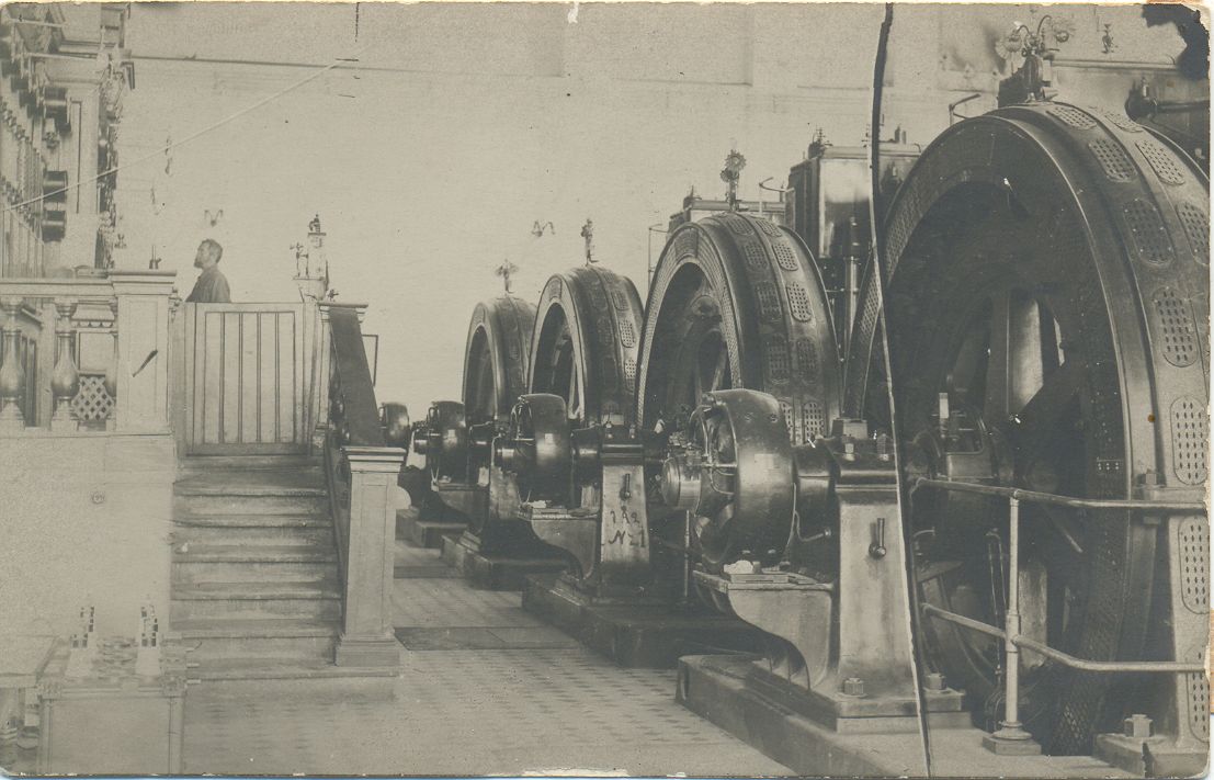 Фотография «Машинный зал. Артем ГРЭС2, 1935 год Фотография «Машинный зал. Артем ГРЭС2, 1935 год