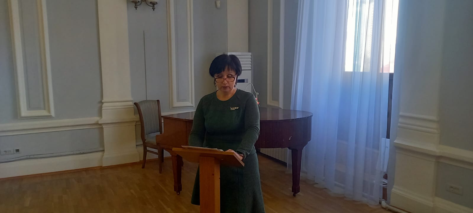 Выступление главного хранителя ГБУК РО «Таганрогский литературный и историко- архитектурный музей- заповедник» Татьяны Вячеславовны Зеленской Зеленская